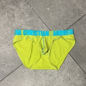 Christian Andrew Neon Green Briefs